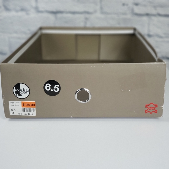 Franco Fortini Raya dark brown knee high boots - Picture 7 of 7